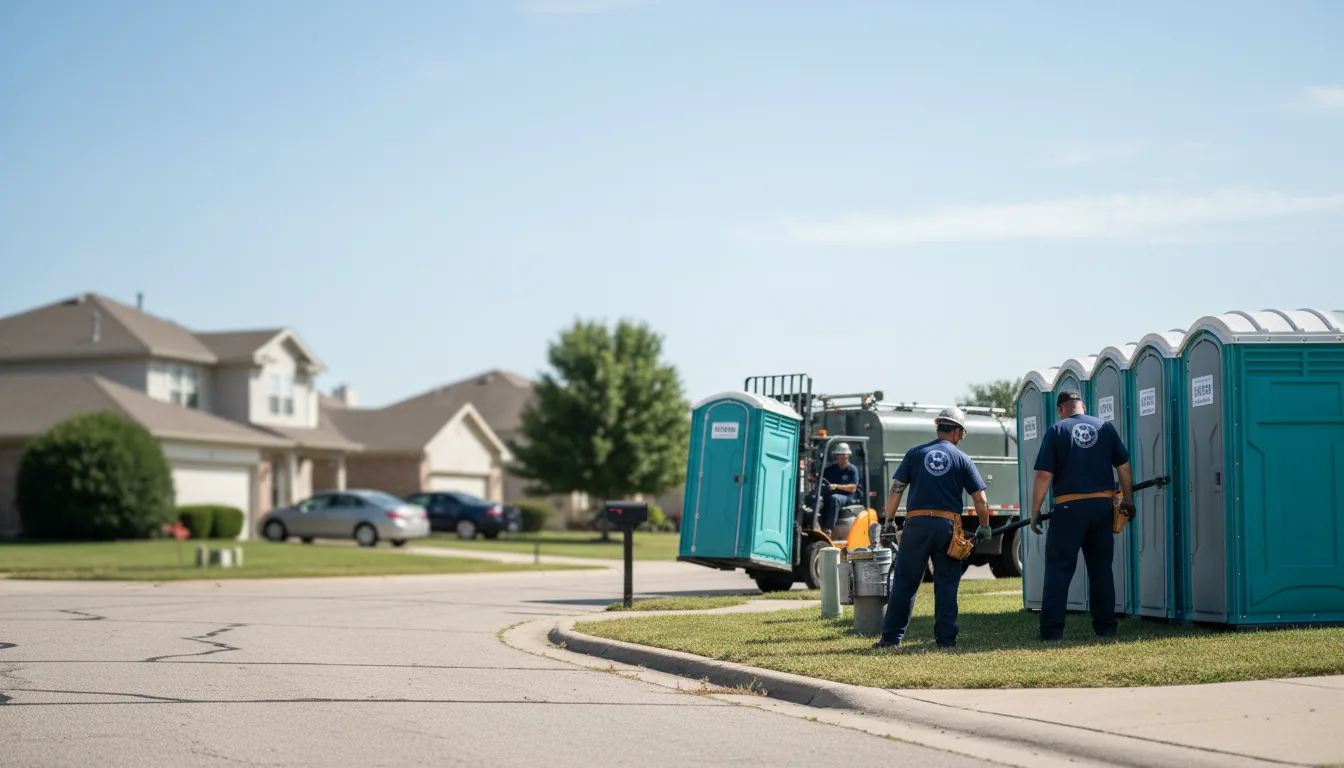 Porta Potty Rental in Eakly, OK near me